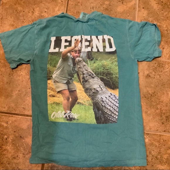 Old row steve irwin shirt Clearance